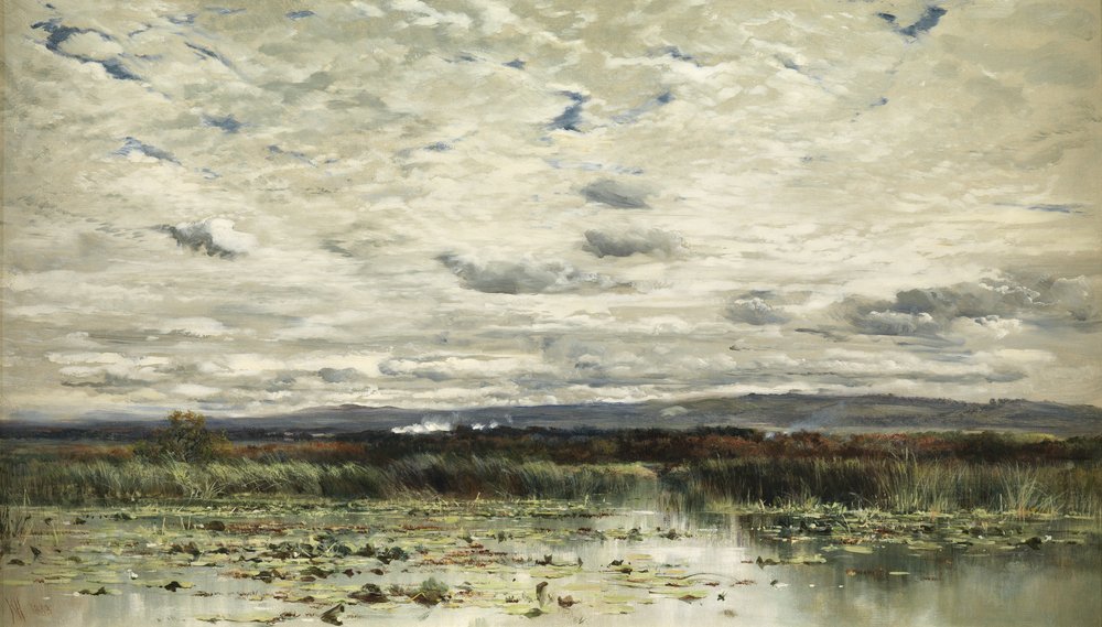 In der Nähe von Shillingford, 1883 von Keeley Halswelle