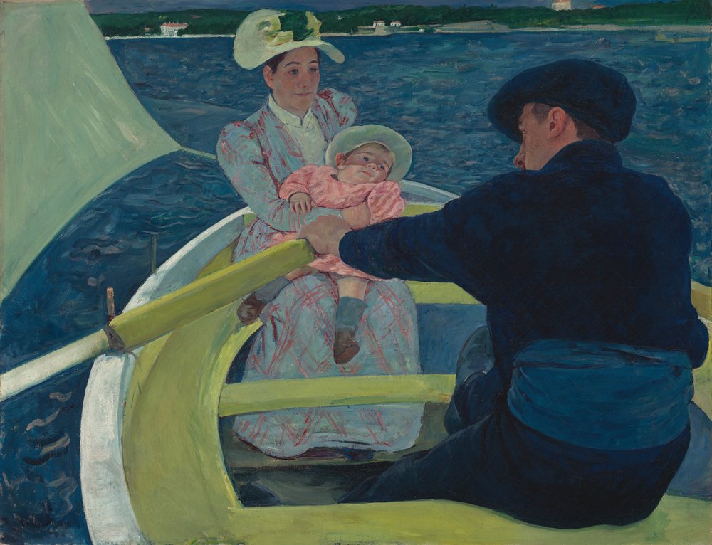Die Bootsfahrt von Mary Cassatt