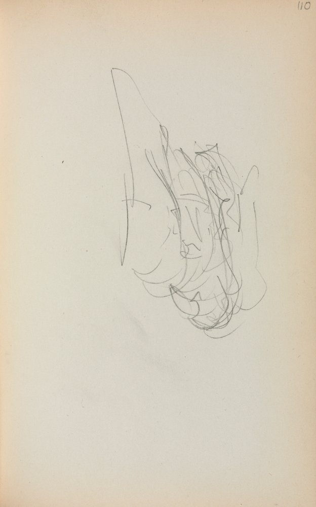 Italienisches Skizzenbuch: Gondel Seite 110, 1898-1899 von Maurice Brazil Prendergast