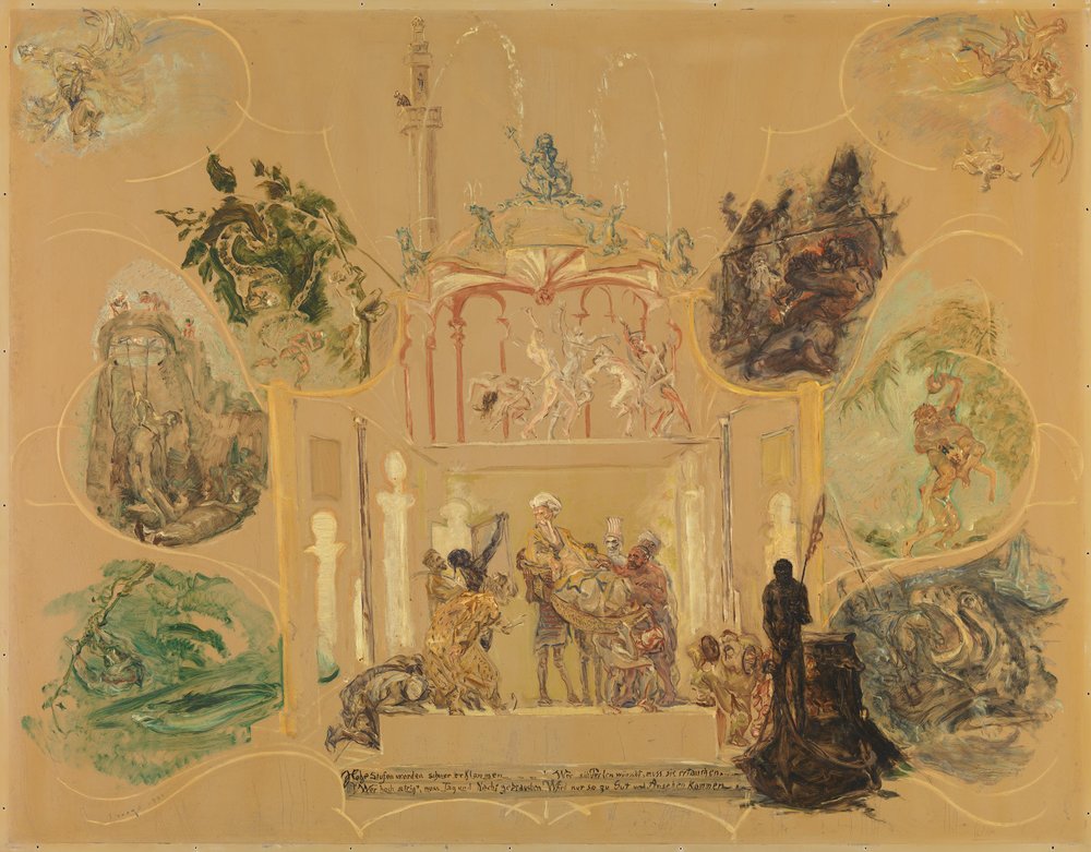 Theatervorhang von Max Slevogt