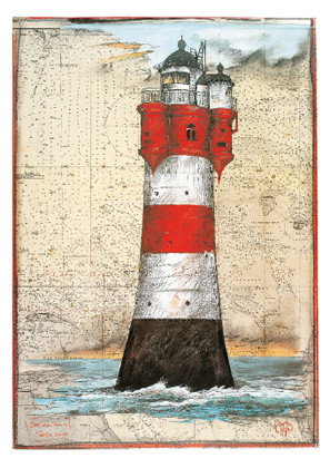 Der schöne Turm "Roter Sand von Ole West