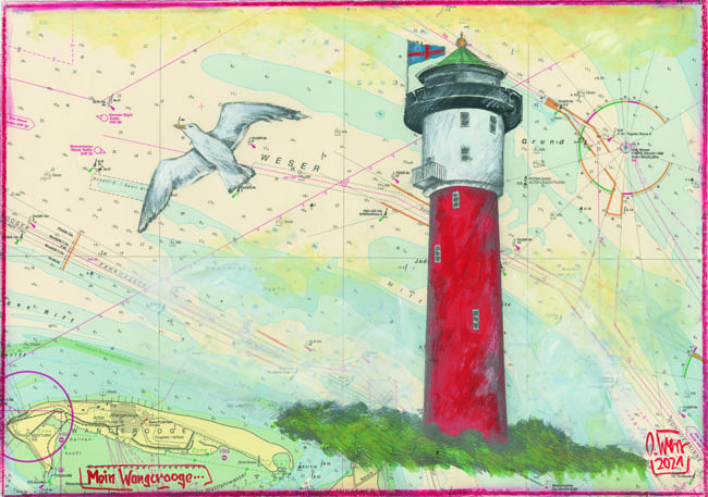 Moin Wangerooge" von Ole West von Ole West