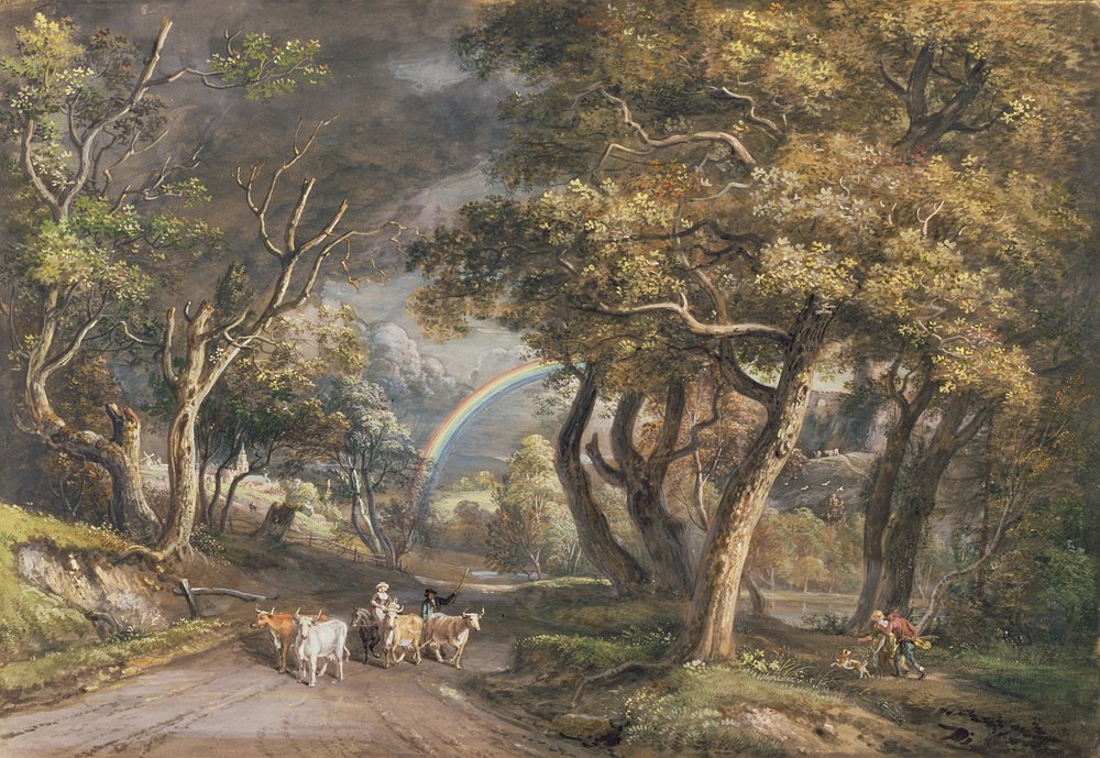 Der Regenbogen von Paul Sandby