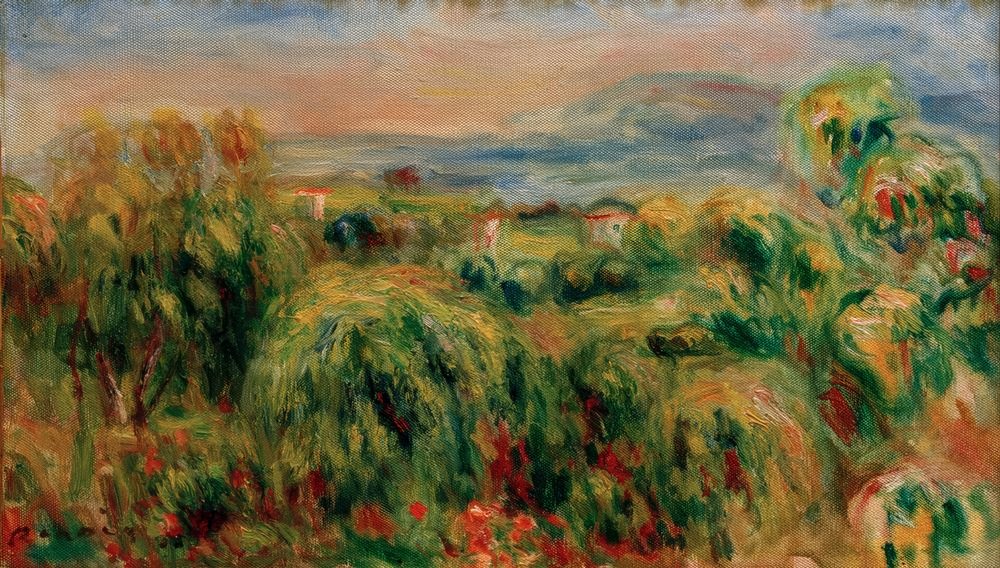 Cagnes von Pierre-Auguste Renoir