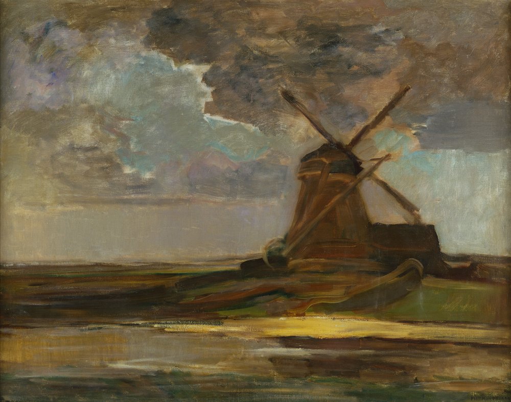 Windmühle im Gein, ca. 1906-07 von Piet Mondrian