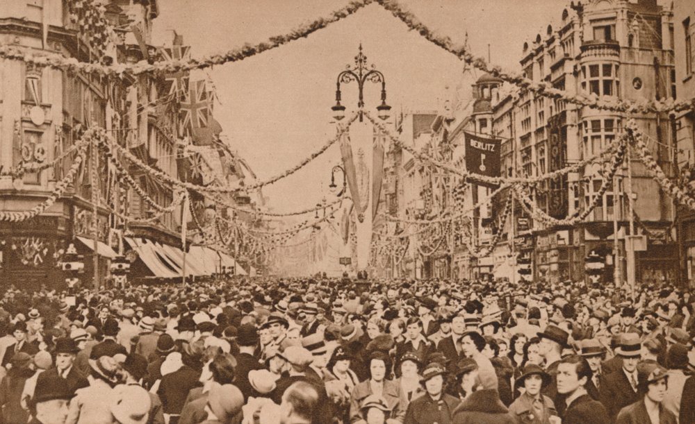 Feierlichkeiten zum Silberjubiläum von König Georg V., London, 1935 von Unbekannt
