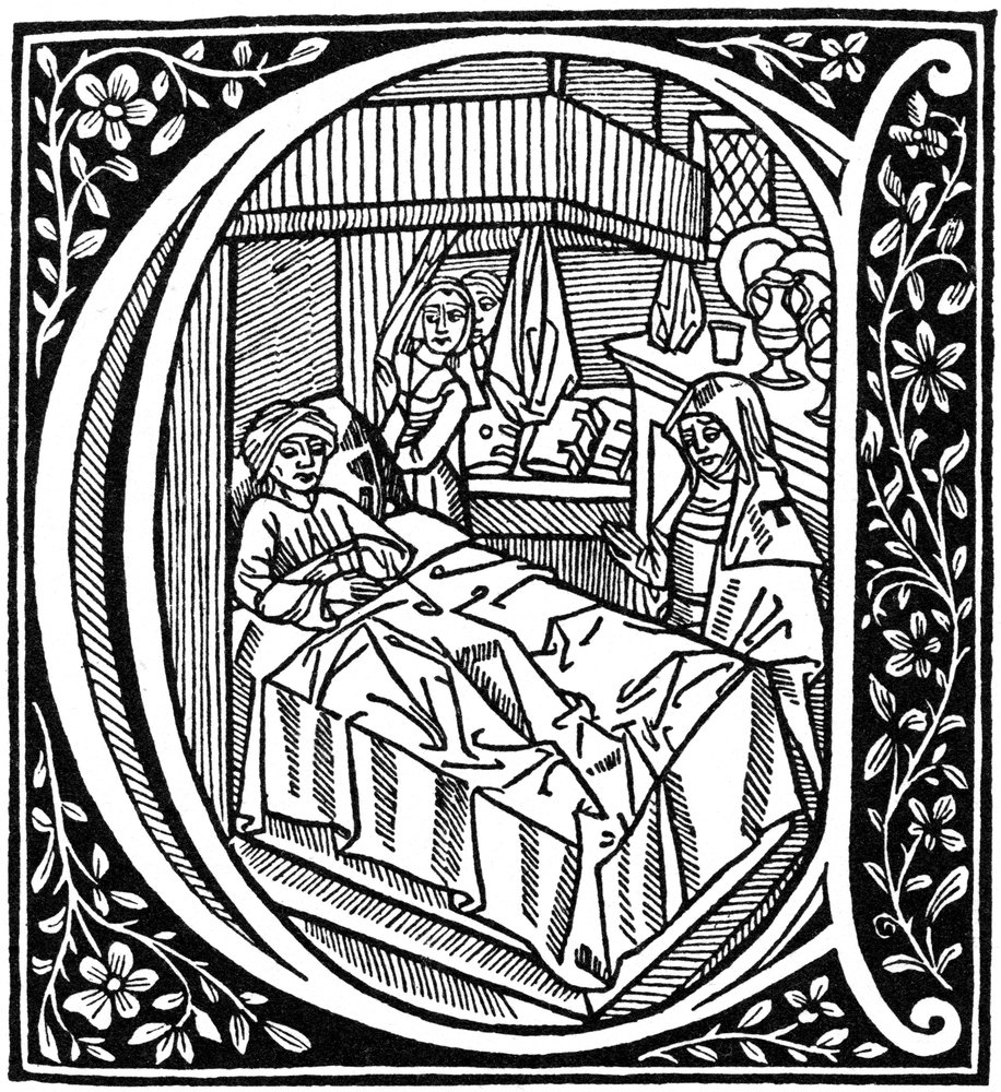 Illustration aus Boethius De Consolatione Philosophiae, 1498 1964 von Unbekannt