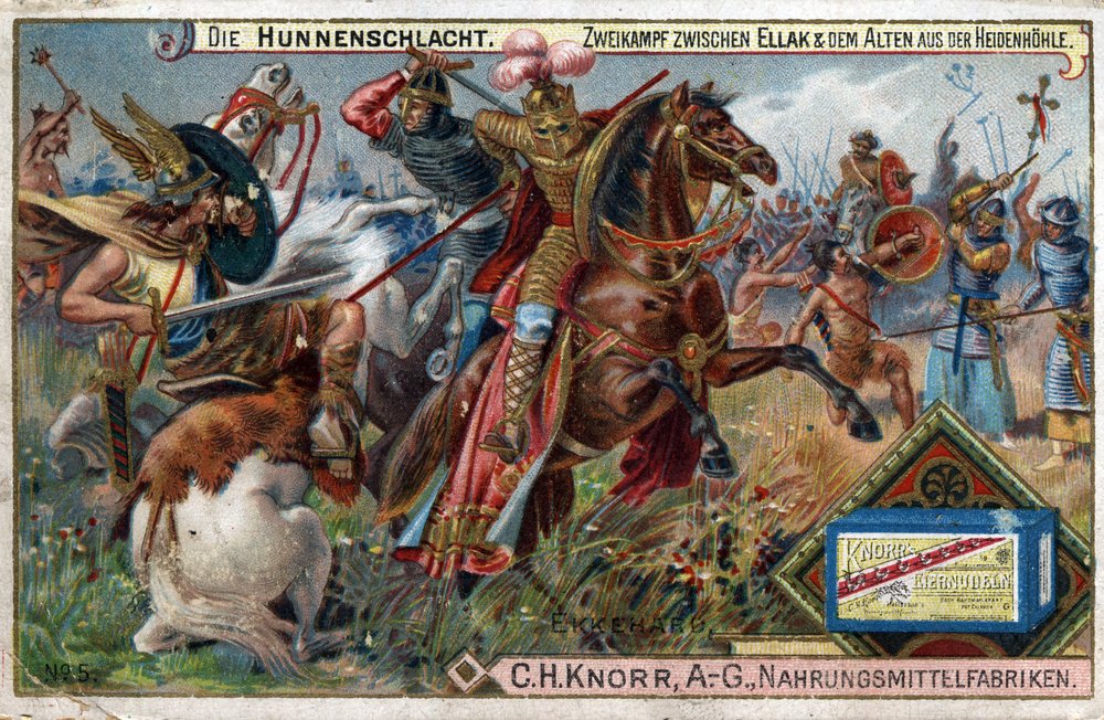 Barbareninvasionen - Geschichte von Ekkehard IV. von St. Gallen oder ...