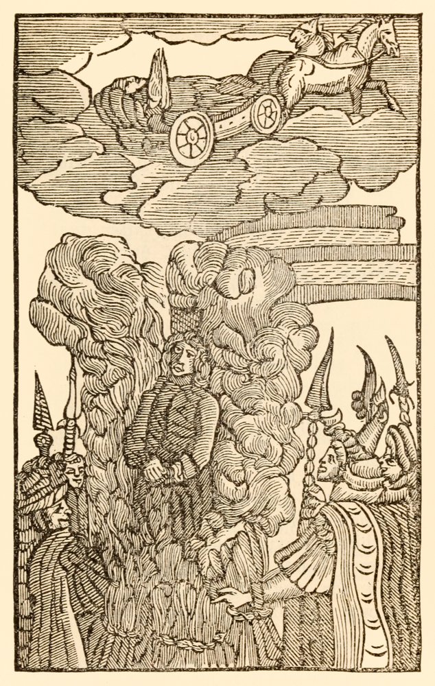 Tapferer Treuer, tapfer getan in Wort und Tat aus Der Pilgerreise von dieser Welt in die zukünftige Welt von John Bunyan von Unknown