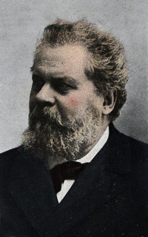 Porträt von Giosue Carducci (1835-1907) von Unknown Artist