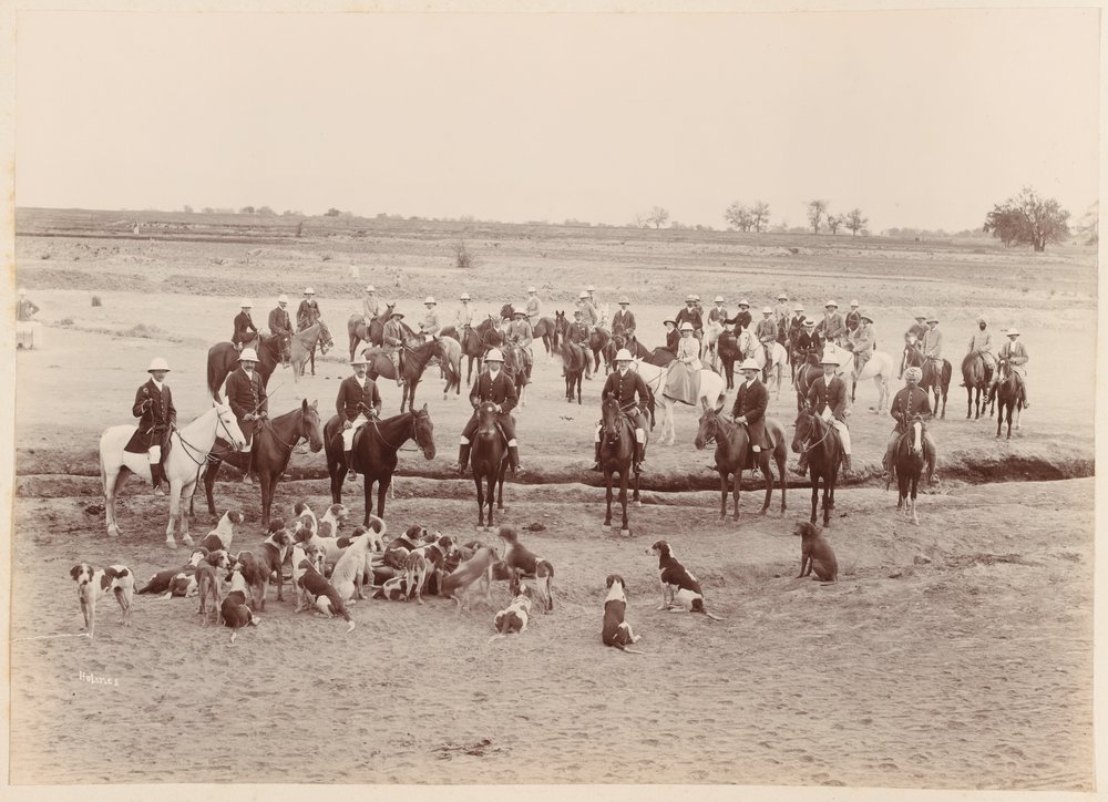 Die Peshawar Vale Jagd, 1896 von Unknown photographer