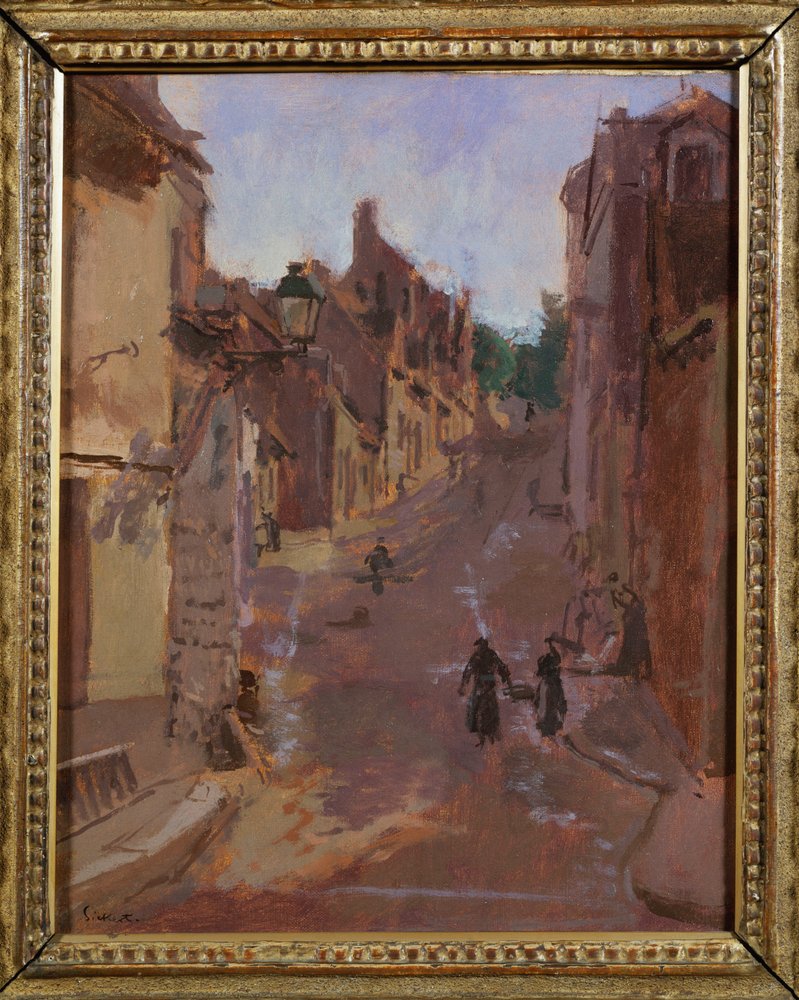 Der Hügel in Neuville von Walter Richard Sickert