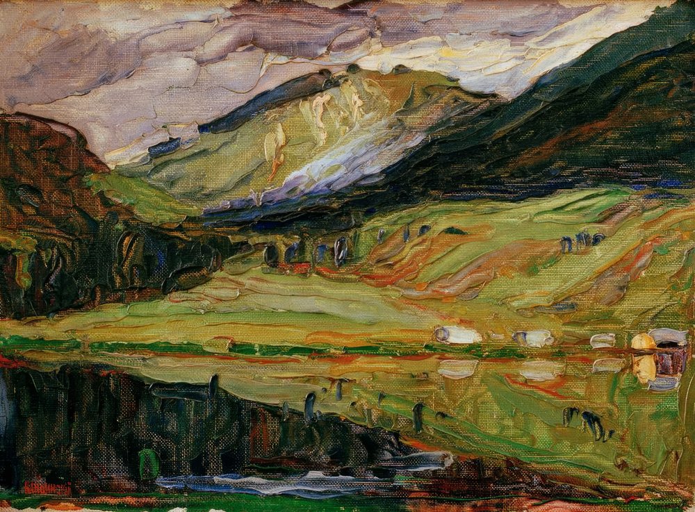 Spitzingsee von Wassily Kandinsky
