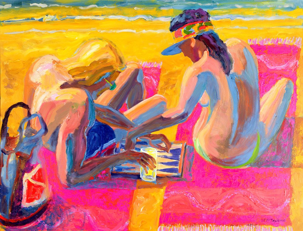 Backgammon II, 2005 von William Ireland
