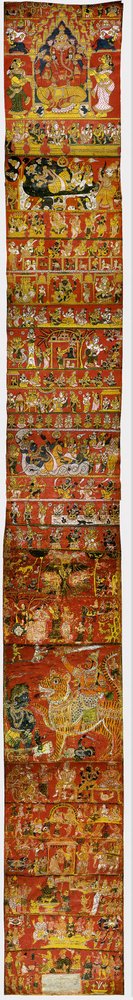 Eine Erzählrolle aus Andhra Pradesh von anonymous