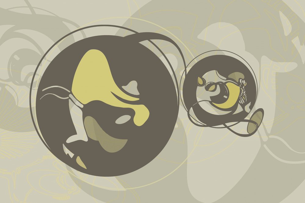 Dynamische organische Formen von Alejandra Winkhaus