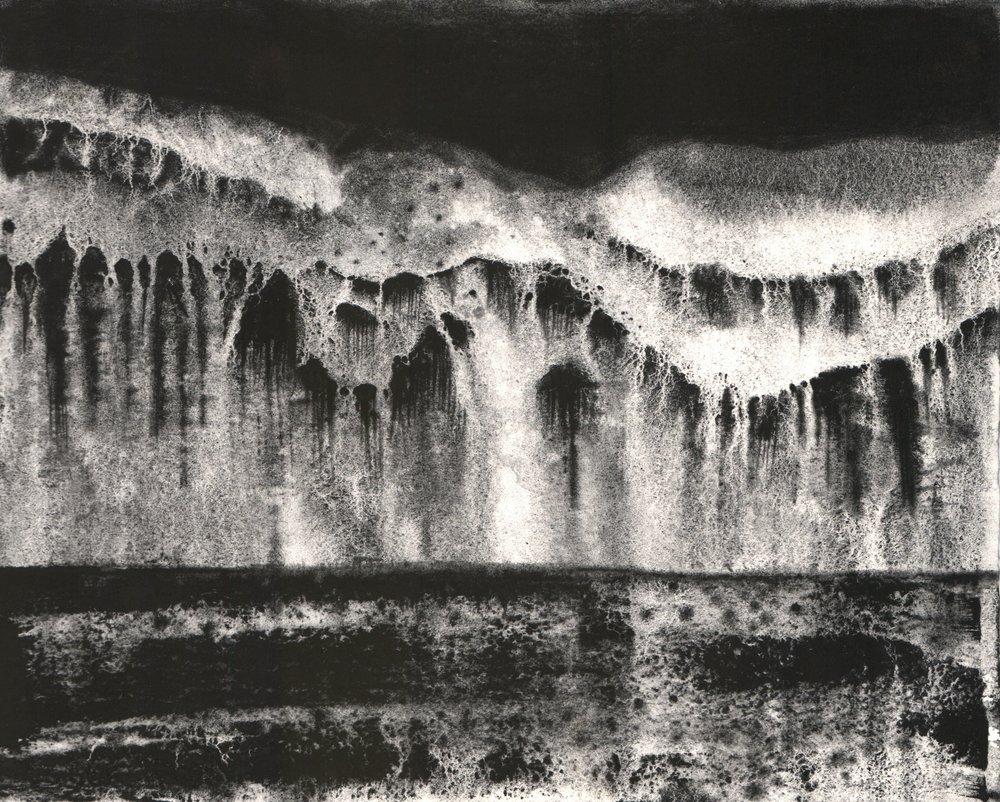 Dunkle Naturabstraktion von Alex Walsh