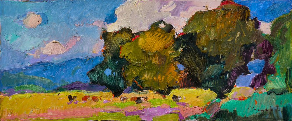 Lebendige Landschaftsmalerei von Alexander Shandor