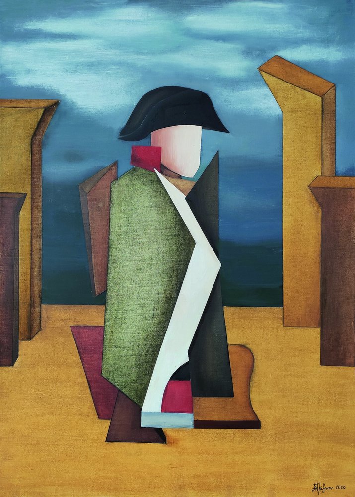 Abstrakte Militärfigur von Alexander Trifonov