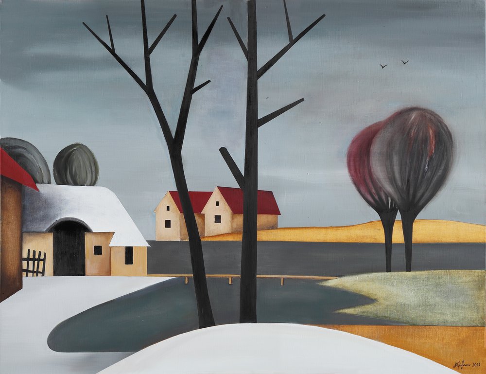 Ruhige Winterlandschaft von Alexander Trifonov