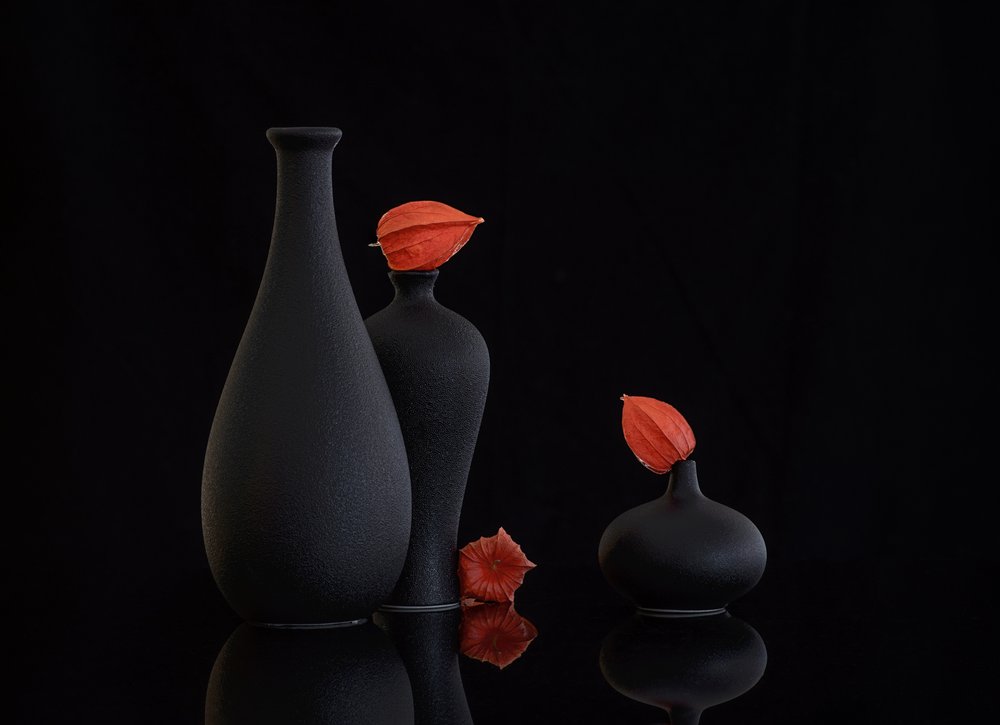 Orange Physalis Stillleben von Alice Sheng