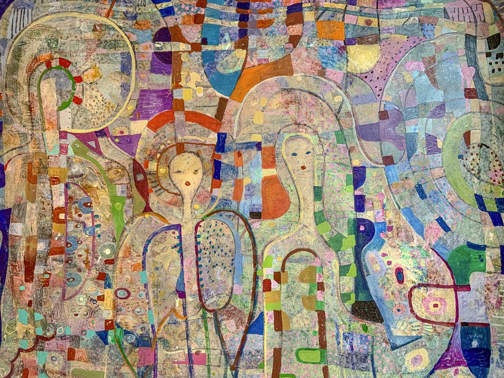 Träumerische Mosaikfiguren von Alise Loebelsohn