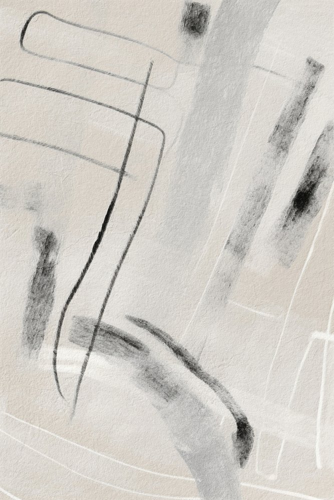 Abstrakte fließende Linien von Alma