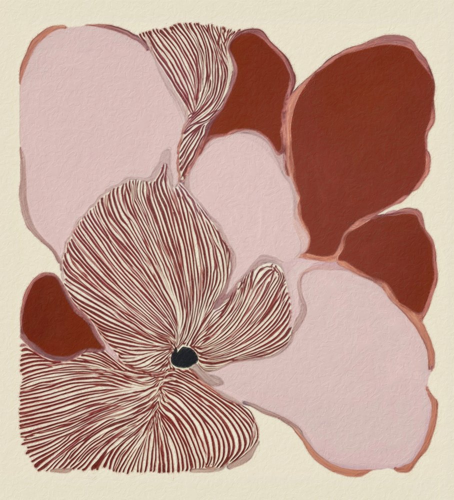 Bunte Blumen I von Alma