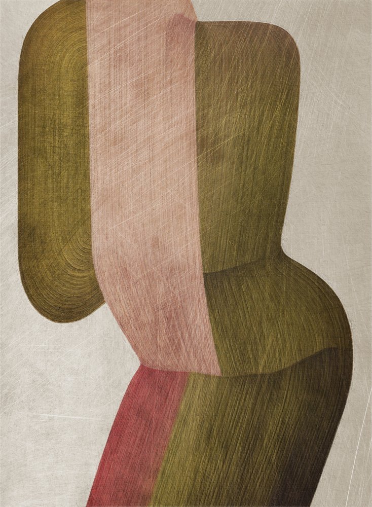 Fließende Abstrakte Formen von Alma