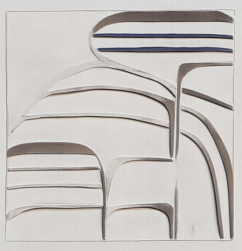 Minimalistische architektonische Formen von Alma