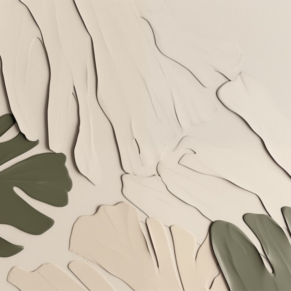 Gedämpfte botanische Formen von Alma