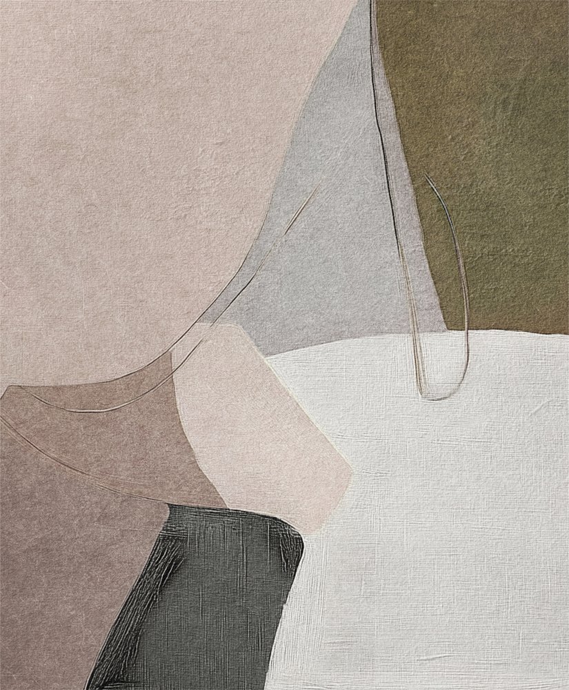 Organische abstrakte Formen von Alma