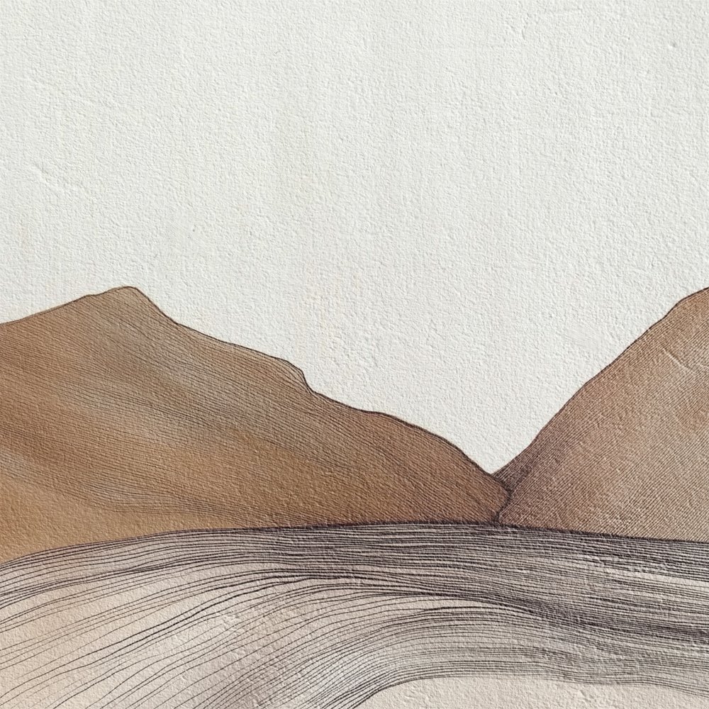 Serene Berggewässer von Alma