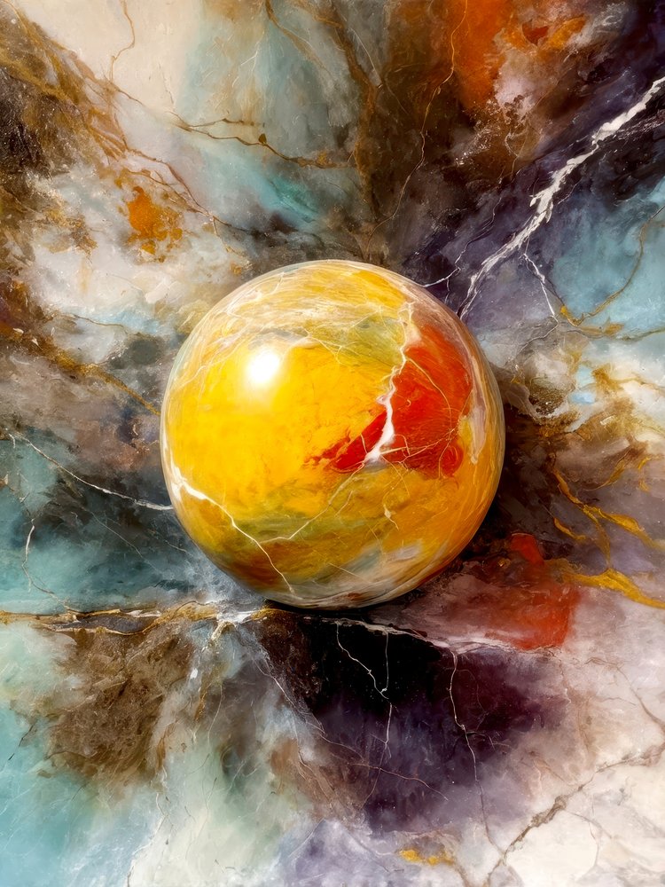Bunter Kosmischer Orb von Alpenglow Workshop