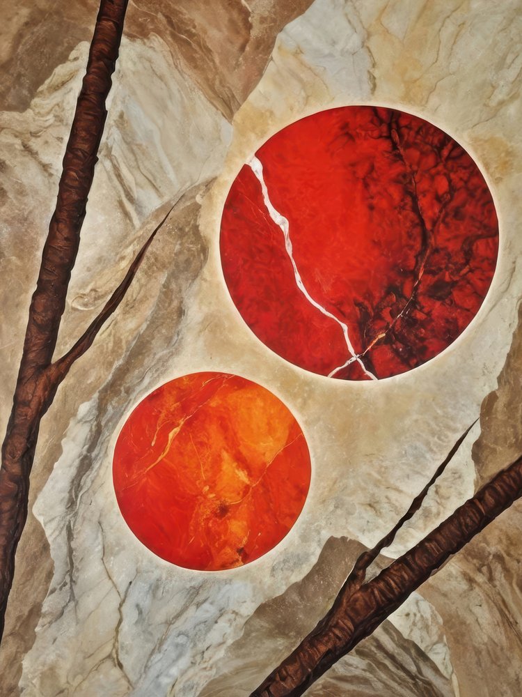 Kosmische Erdkugeln von Alpenglow Workshop