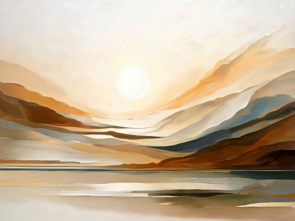 Goldener Horizont Landschaft von Alpenglow Workshop