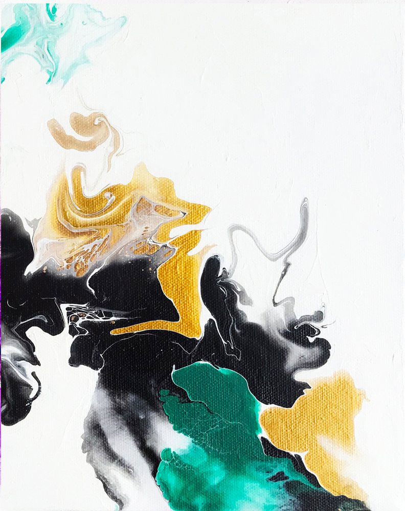 Goldene Fluidität von Alyson Storms