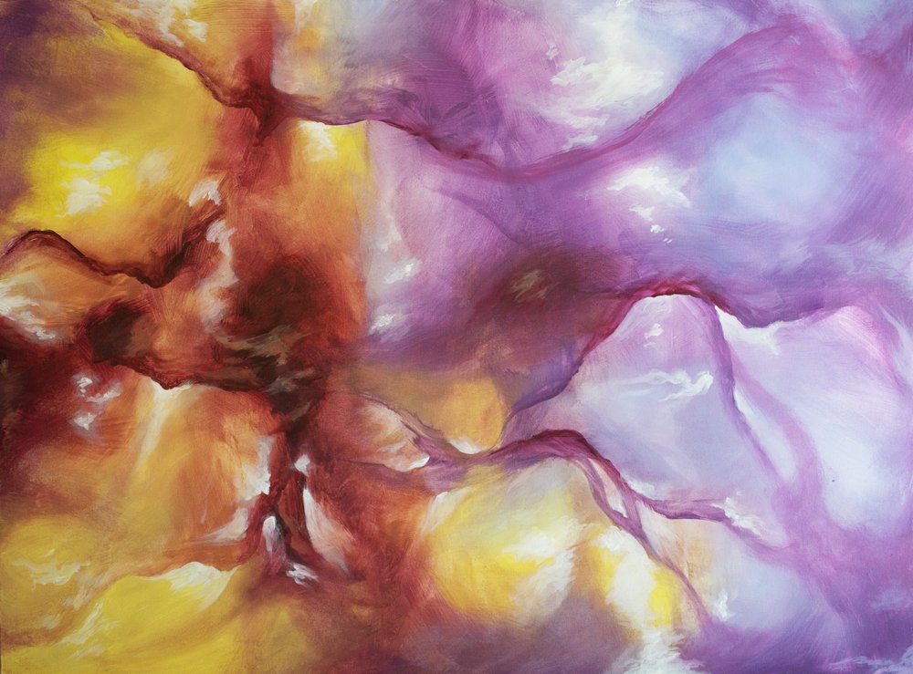 Lebendiger Kosmischer Fluss von Alyson Storms