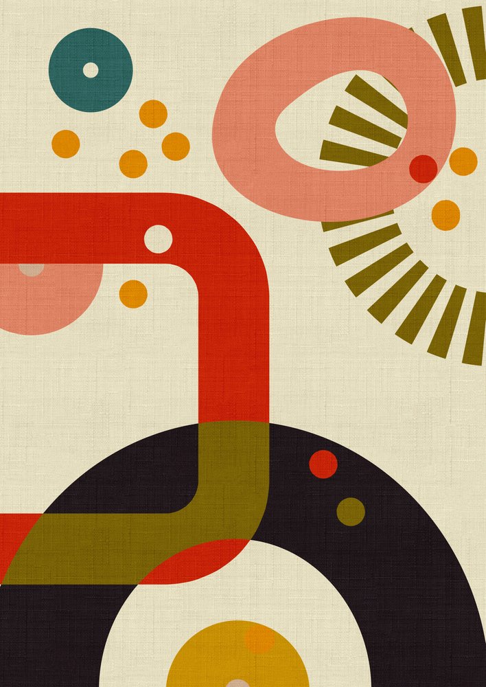 Mid Century Zirkus 3 von Ana Rut Bre