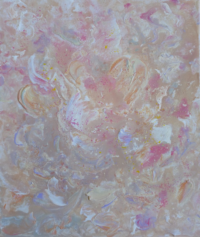 Ätherischer rosa Fluss von Anastasiya Devochkina