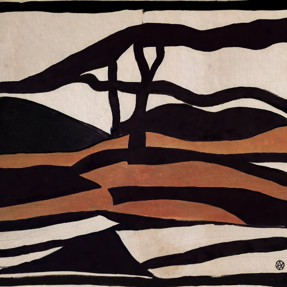 Abstrakte Wüstenlandschaft von André Viana