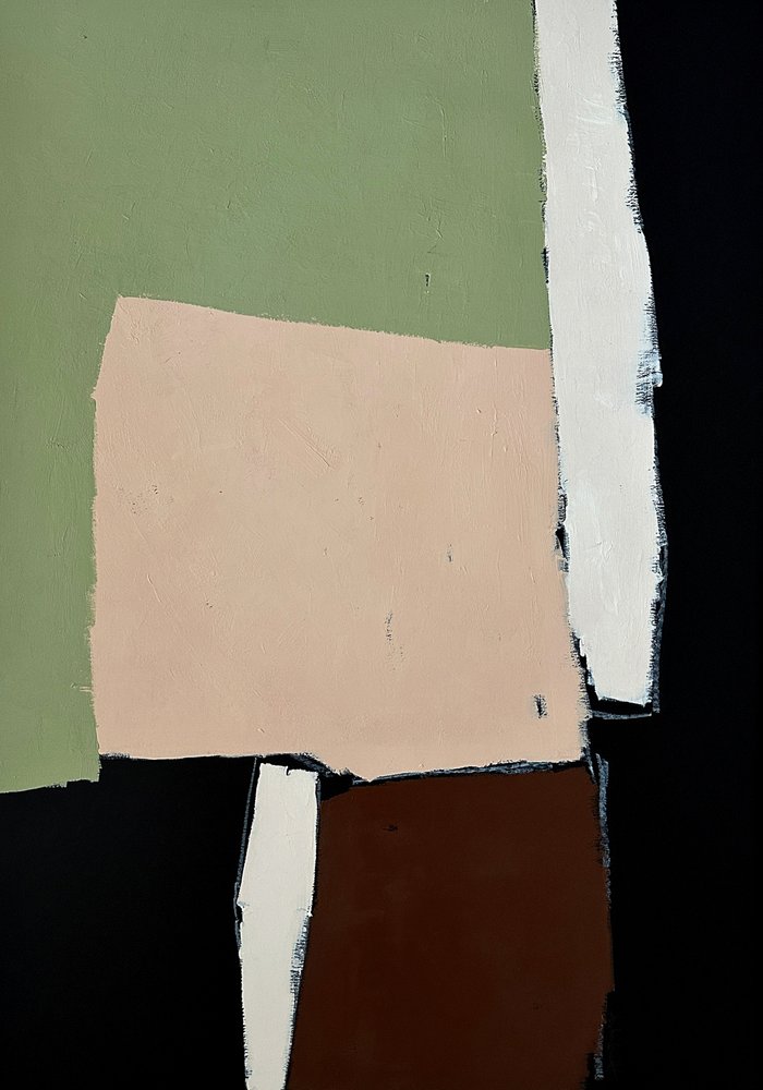 Abstrakte erdige Formen von Andrea Reichhart