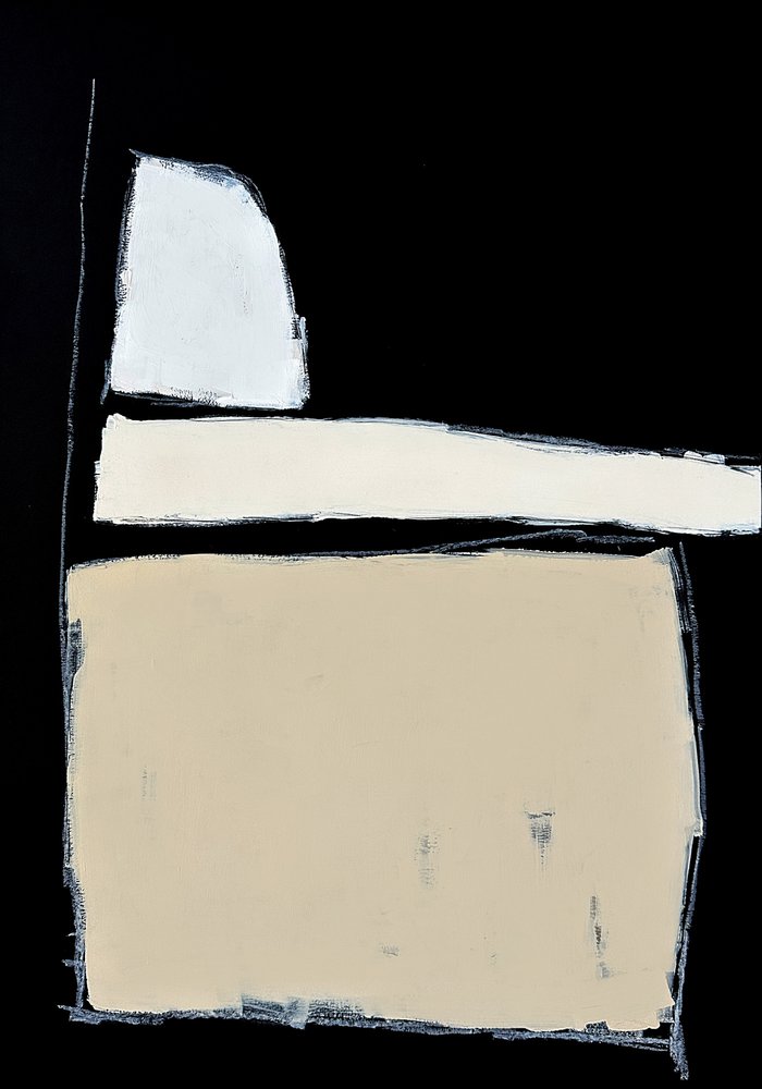 Schwarz-beige Blöcke von Andrea Reichhart