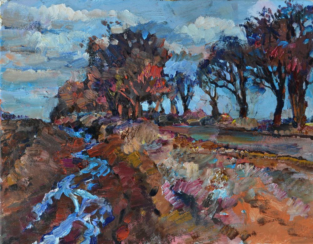 Herbst Flusslandschaft von Andrii Kutsachenko