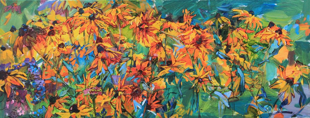 Sonniger Gartenblumen von Andrii Kutsachenko