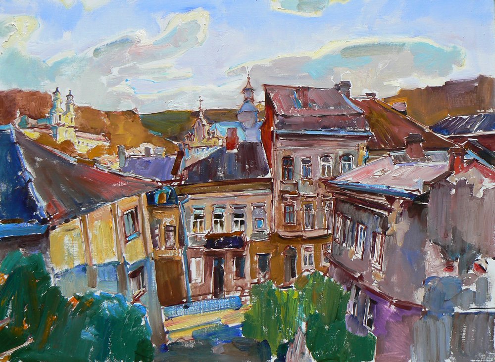 Lebendige Stadtdächer von Andrii Kutsachenko