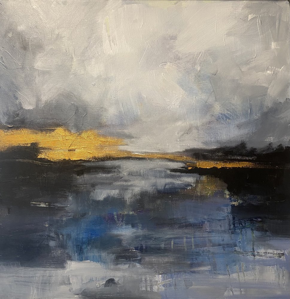 Goldene Horizont-Reflexion von Anna-Karin Bergius