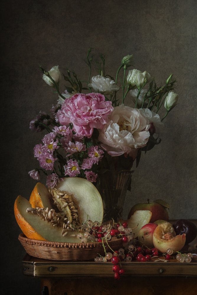 Klassische Blumen und Früchte von Anna Petina
