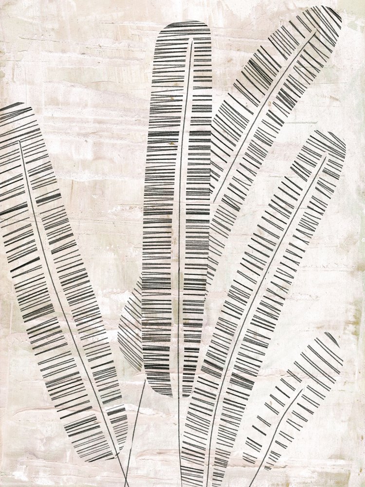 Abstrakte botanische Linien von Annick