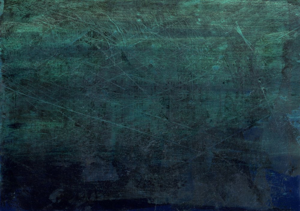 Dunkelgrüne Verkratzte Textur von Annick